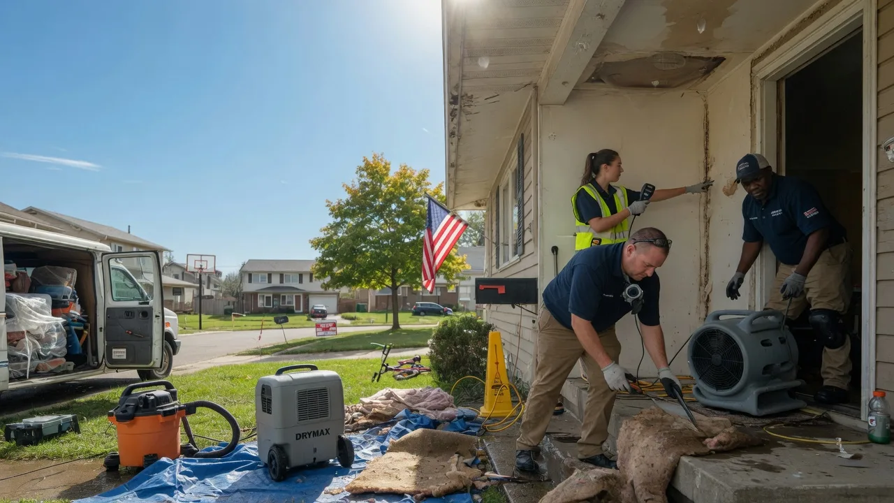 Water Damage Restoration in Frankford, MO near me
